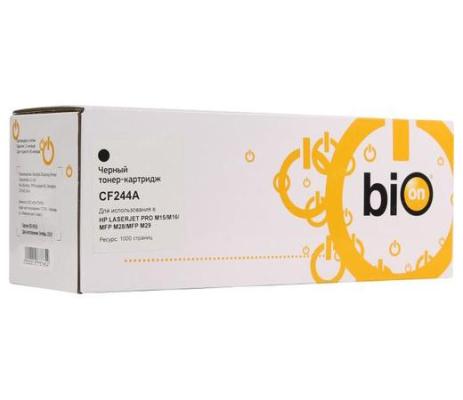 Картридж Bion CF244A 1000стр Черный