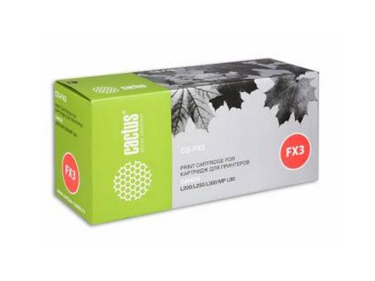 Картридж Cactus CS-FX3 2700стр Черный