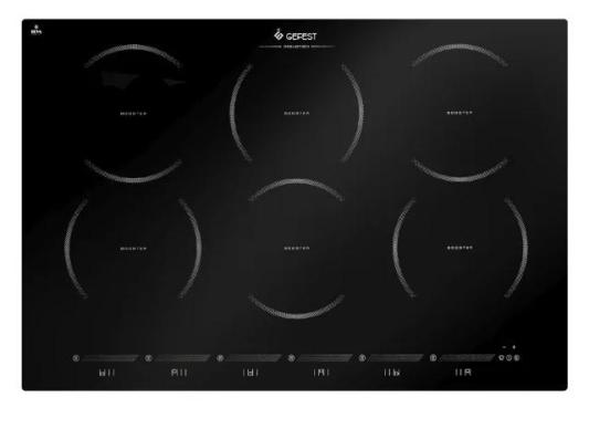 Варочная панель электрическая Gefest ПВИ 4323 черный