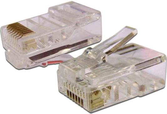 Коннектор Lanmaster (TWT-PL45-8P8C-6) UTP кат.6 RJ45 (упак.:100шт)