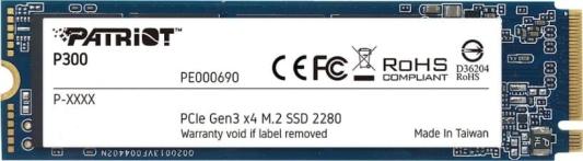 SSD накопитель Patriot P300 1 Tb PCI-E 3.0 x4