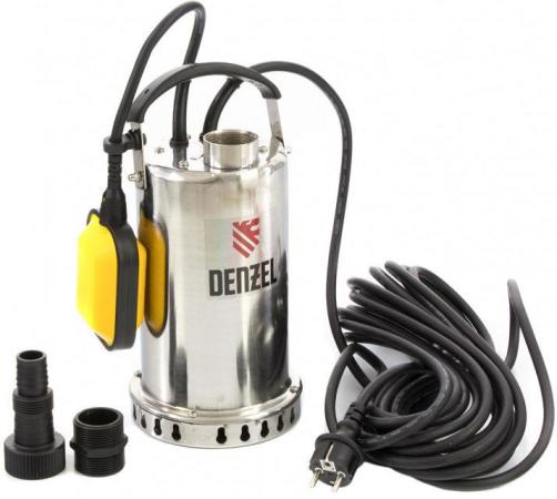Дренажный насос DP600X, 600 Вт, подъем 7,5 м, 8500 л/ч// Denzel