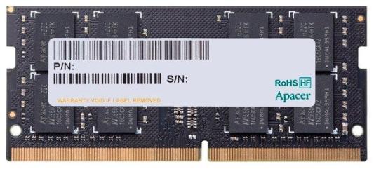 Оперативная память для ноутбука Apacer ES.16G2V.GNH SO-DIMM 16Gb DDR4 2666 MHz ES.16G2V.GNH