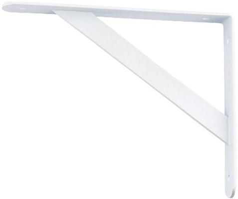 Кронштейн усиленный 500х350х30х4 мм, белый// Сибртех