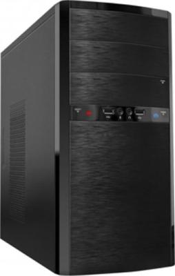 Корпус microATX Powerman ES722BL PM-400ATX U2AXXX/ES722BK 400 Вт черный