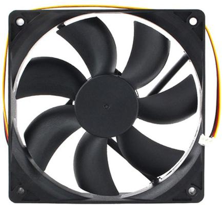 Gembird Вентилятор 120x120x25 гидродинамический, 3 pin, провод 30 см (D12025HM-3)