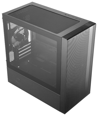Корпус microATX Cooler Master MasterBox NR400 Без БП черный