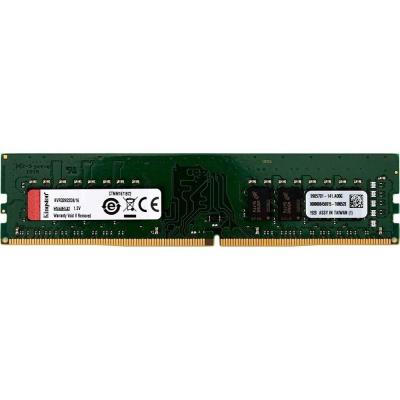 Оперативная память для компьютера Kingston ValueRAM DIMM 16Gb DDR4 3200 MHz KVR32N22D8/16