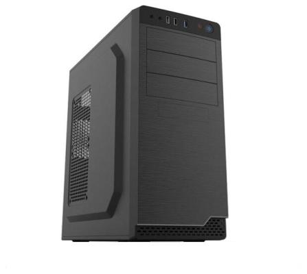 Case Foxline FL-816, ATX, 3x5.25EXT, 1x3.5EXT, 3x3.5INT, 2xUSB2.0+1xUSB3.0, HDA, w/o FAN, w/450W ATX PSU, w/1.2m EU pwr cord