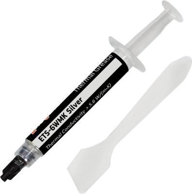 Exegate EX282347RUS Термопаста ETS-6WMK Silver, шприц с лопаткой, 4г