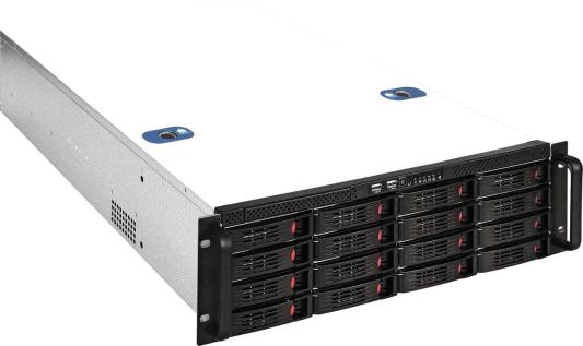 Корпус 3U Exegate 3U660-HS16 Без БП черный
