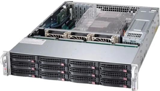 Серверный корпус 2U Supermicro CSE-826BAC4-R920LPB 2 x 920 Вт черный