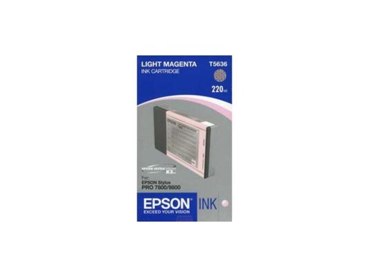 Картридж Epson C13T603C00 4900стр Светло-пурпурный