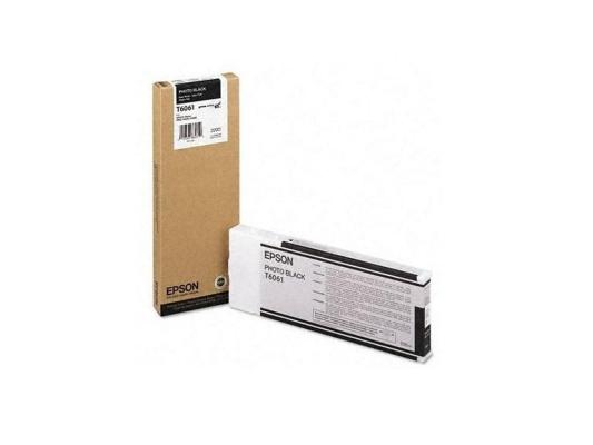 Картридж Epson C13T606100 для Epson Stylus Pro 4880 Photo Black черный