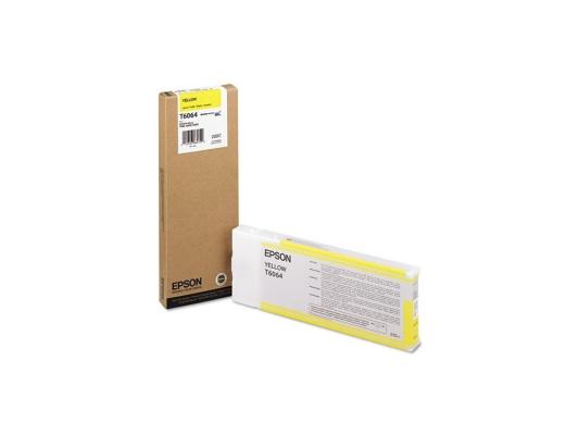 Картридж Epson C13T606400 для Epson Stylus Pro 4880 желтый 220 мл