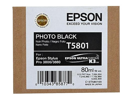 Картридж Epson C13T580100 400стр Черный