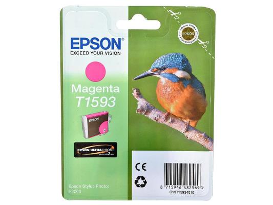 Картридж Epson C13T15934010 для Epson Stylus Photo R2000 пурпурный