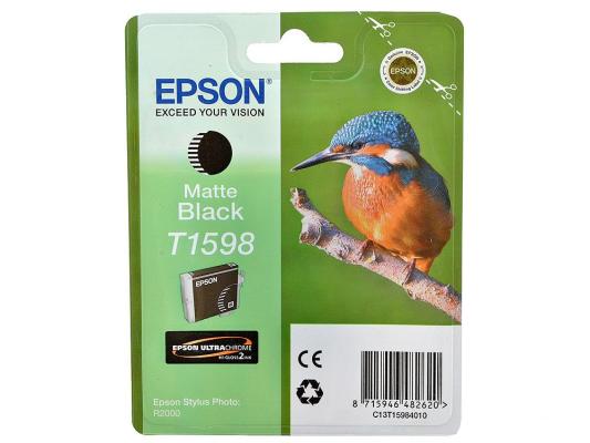 Картридж Epson C13T15984010 850стр Черный матовый