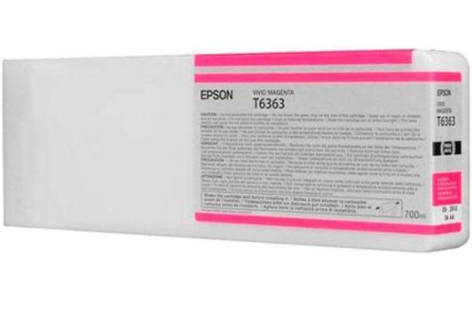 Картридж Epson C13T636300 для Epson Stylus Pro 7900/9900 пурпурный
