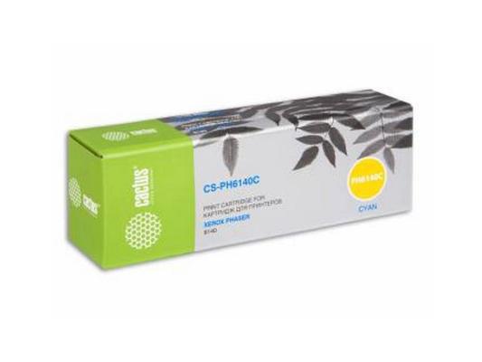 Картридж Cactus CS-PH6140C 2000стр Голубой