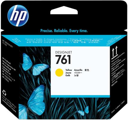 Печатающая головка HP CH645A №761 для HP Designjet T7100 желтый
