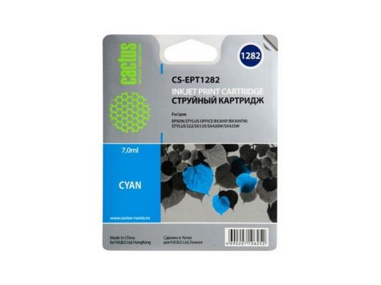 Картридж Cactus CS-EPT1282 260стр Голубой