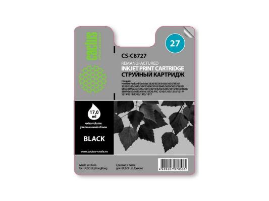 Картридж Cactus CS-C8727 CS-C8727 220стр Черный