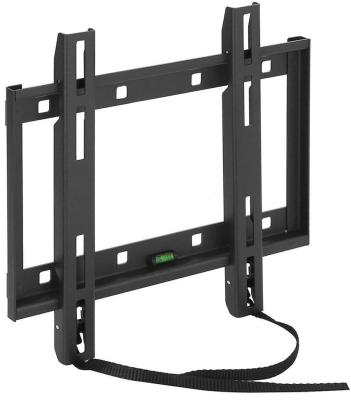 Кронштейн Holder LCD-F2608-B черный для ЖК ТВ 22-47" настенный от стены 23мм наклон 0° VESA 200x200 до 30кг