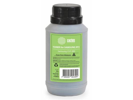 Тонер Cactus CS-TSG3BK-90 для Samsung CLP-300 черный 90гр