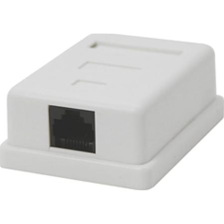 Розетка внешняя 1xRJ45кат.5e 110&Krone1 порт экран NA212