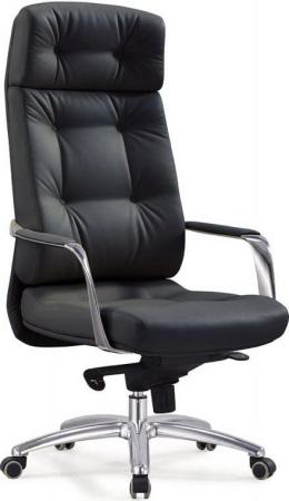 Кресло Бюрократ Dao/Black кожа черный