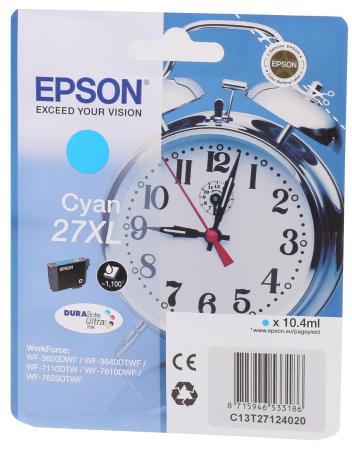 Картридж Epson C13T27024020 350стр Голубой