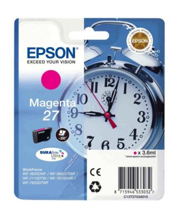 Картридж Epson C13T27034020 350стр Пурпурный