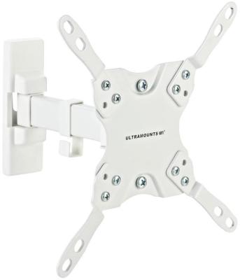 Кронштейн Ultramounts UM864w белый 13"-42" настенный от стены 190мм VESA 200x200 до 20кг