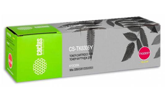 Картридж Cactus CS-TK8305Y 15000стр Желтый