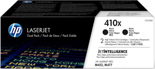 Картридж HP 410X (CF410XD) 6500стр Черный