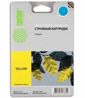 Картридж Cactus CS-F6U18AE для HP OJ Pro 7740/8210/8218/8710/8715 желтый