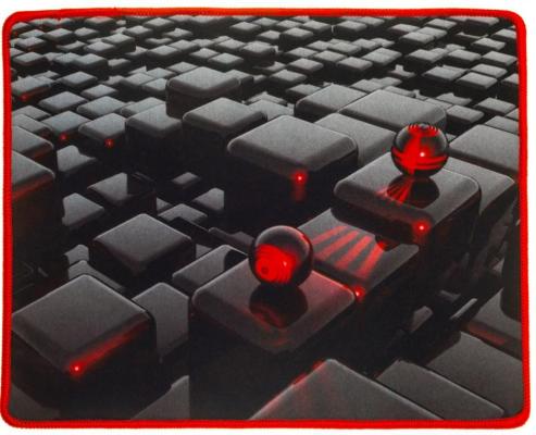 Коврик для мыши Oklick OK-F0282 рисунок матрица