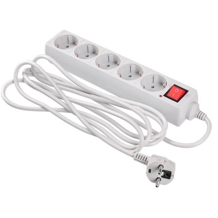 Сетевой фильтр BURO 500SL-3-G 5 розеток 3 м 354124