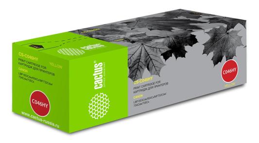 Картридж Cactus CS-C046HY 5000стр Желтый