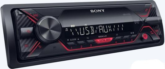 Автомагнитола SONY DSX-A110U USB MP3 FM RDS 1DIN 4x55Вт черный