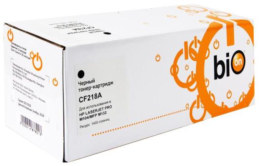 Картридж Bion CF218A 1400стр Черный