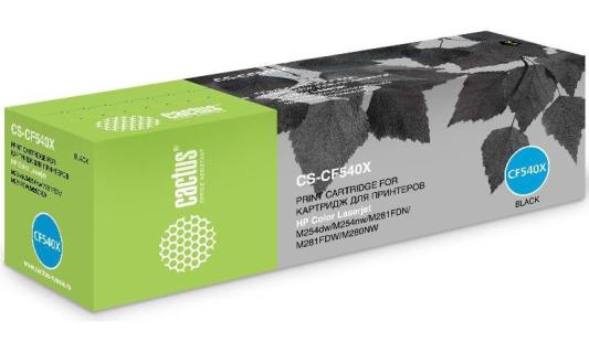 Картридж Cactus CS-CF540X 3200стр Черный