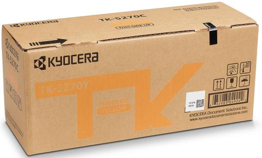 Картридж Kyocera Mita TK-5270Y 6000стр Желтый