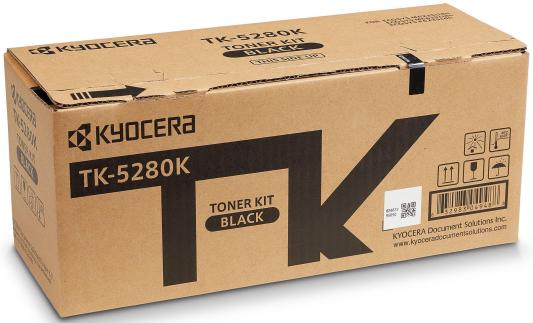 Тонер-картридж Kyocera Mita TK-5280K 13000стр Черный