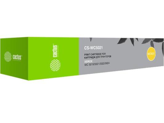 Тонер-картридж Cactus CS-WC5021 9000стр Черный
