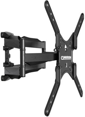 Кронштейн ONKRON/ 37-70" макс 400*400  наклон -2°/+10° поворот 140? Макс нагрузка 36,4кг от стены: 42-452мм, "гармошка", черный