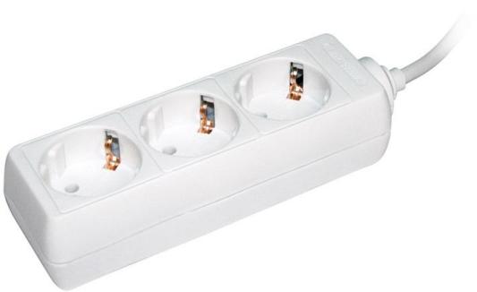 Удлинитель IEK WYP10-16-03-05-Z-N 3 розетки 5 м