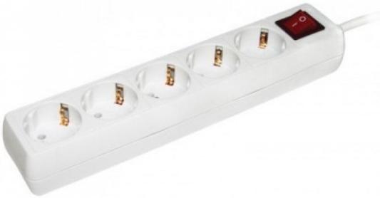 Удлинитель IEK WYP10-16-05-05-ZK-N 5 розеток 5 м