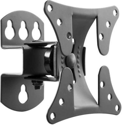 Кронштейн для телевизора Ultramounts UM 857 черный 12"-27" макс.30кг настенный поворот и наклон